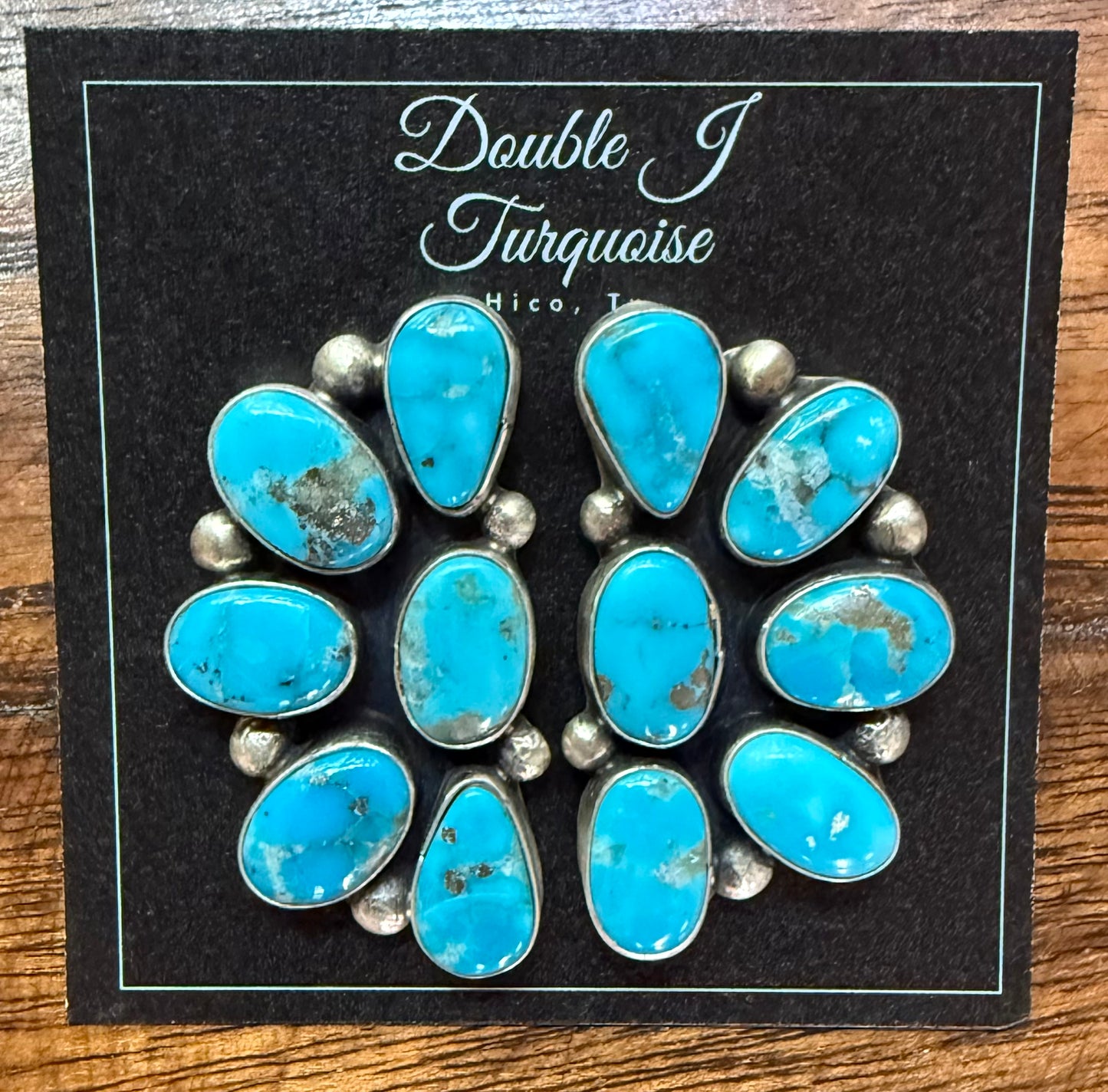 High Grade Kingman Earrings