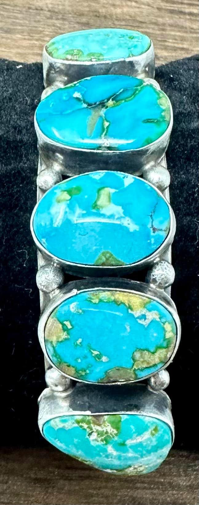 5 Stone Sonoran Gold Cuff