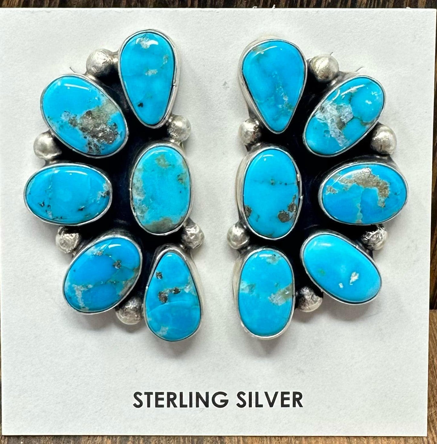 Half Cluster Earrings