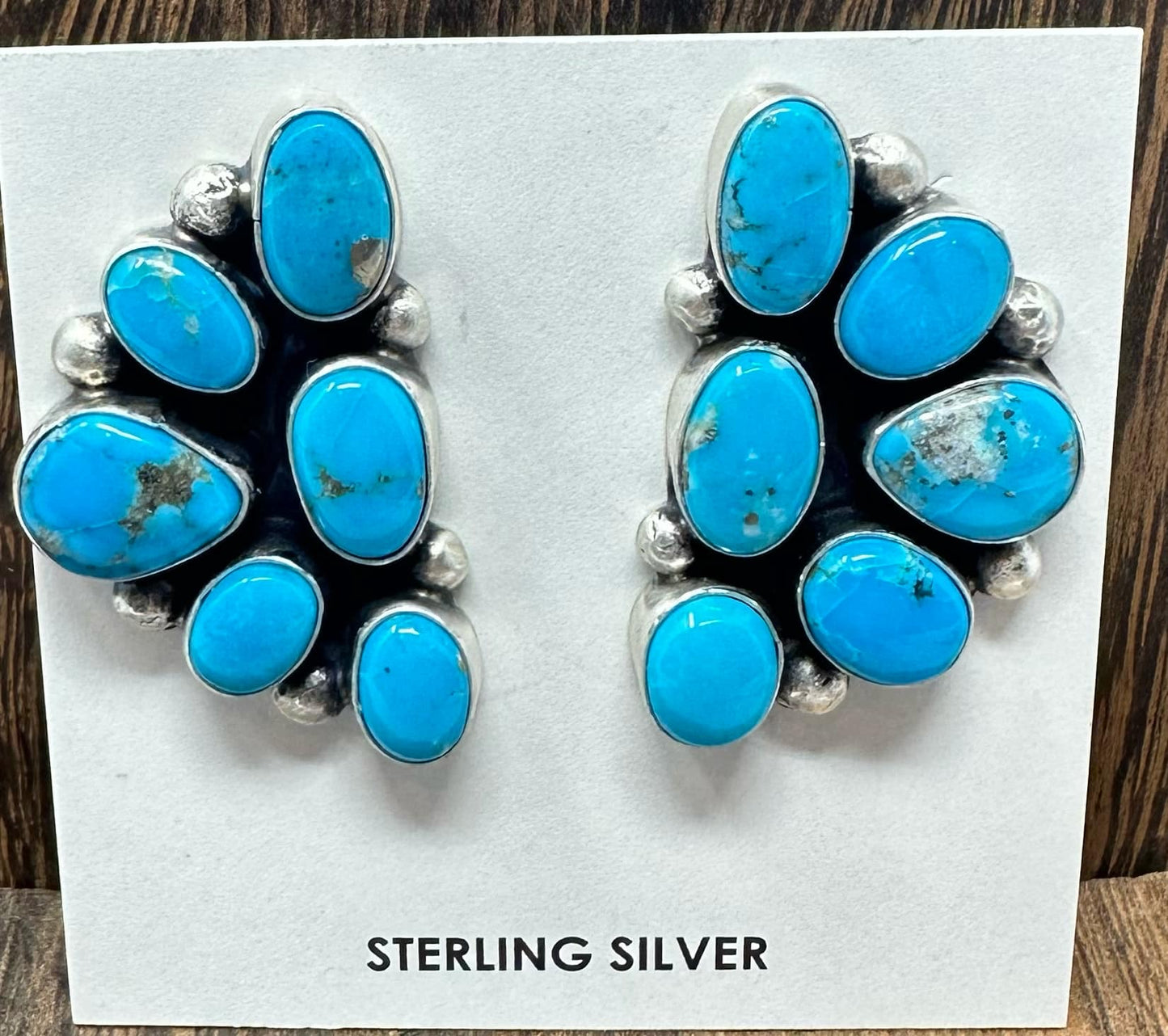 Half Cluster Earrings