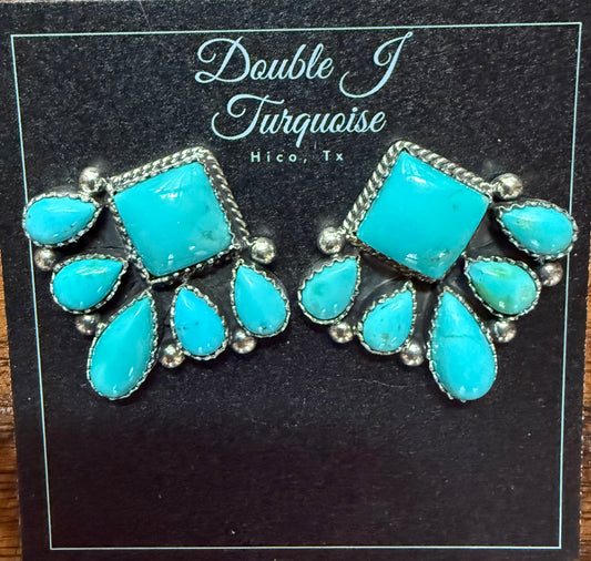 Kingman Cluster Earrings