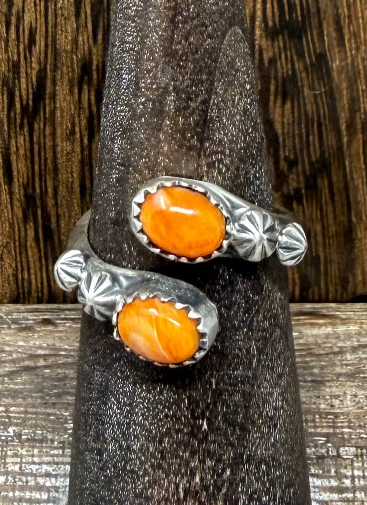 Spiny Wrap Ring adjustable