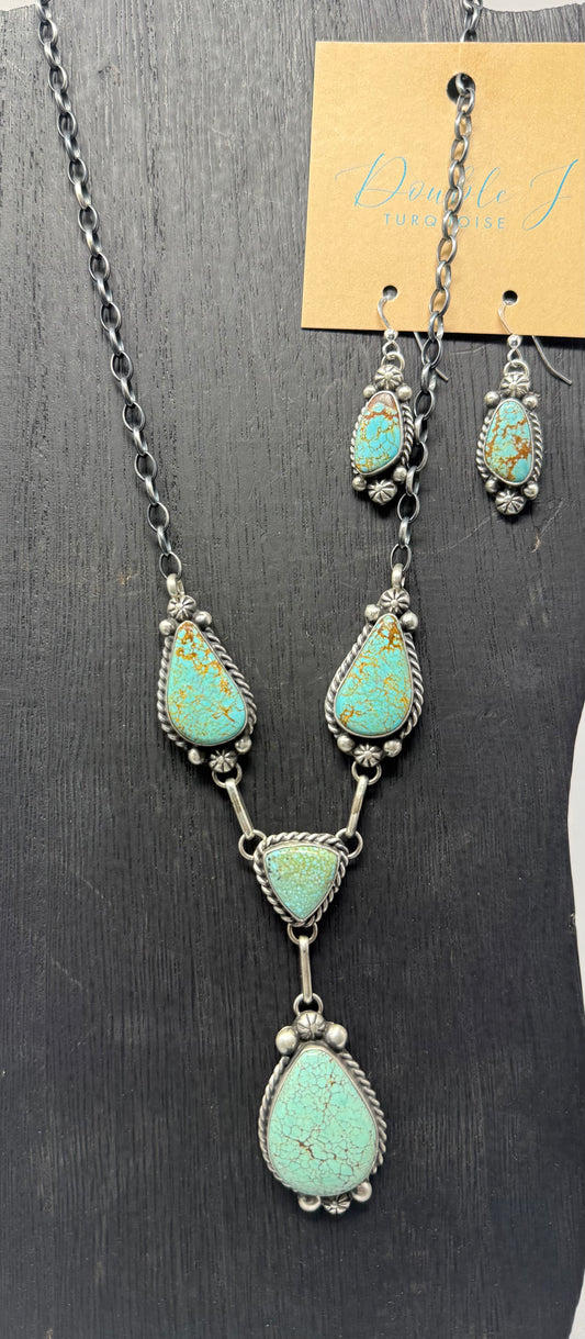 #8 Lariat & Earrings