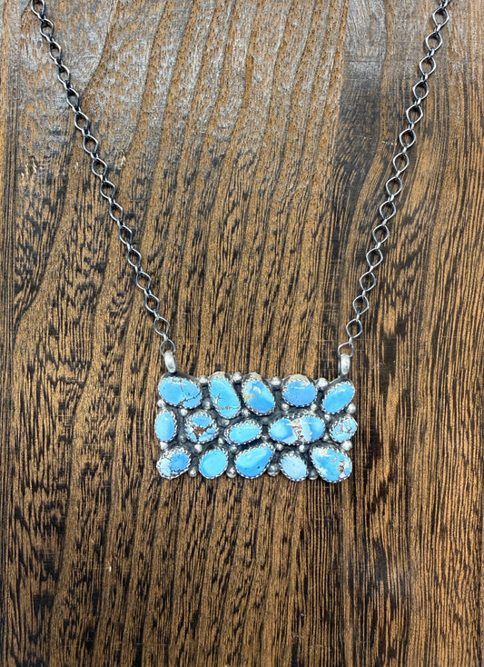 Golden Hills Bar Necklace