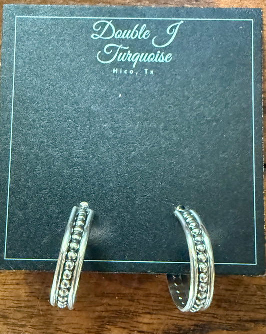Sterling Silver Hoop Earrings