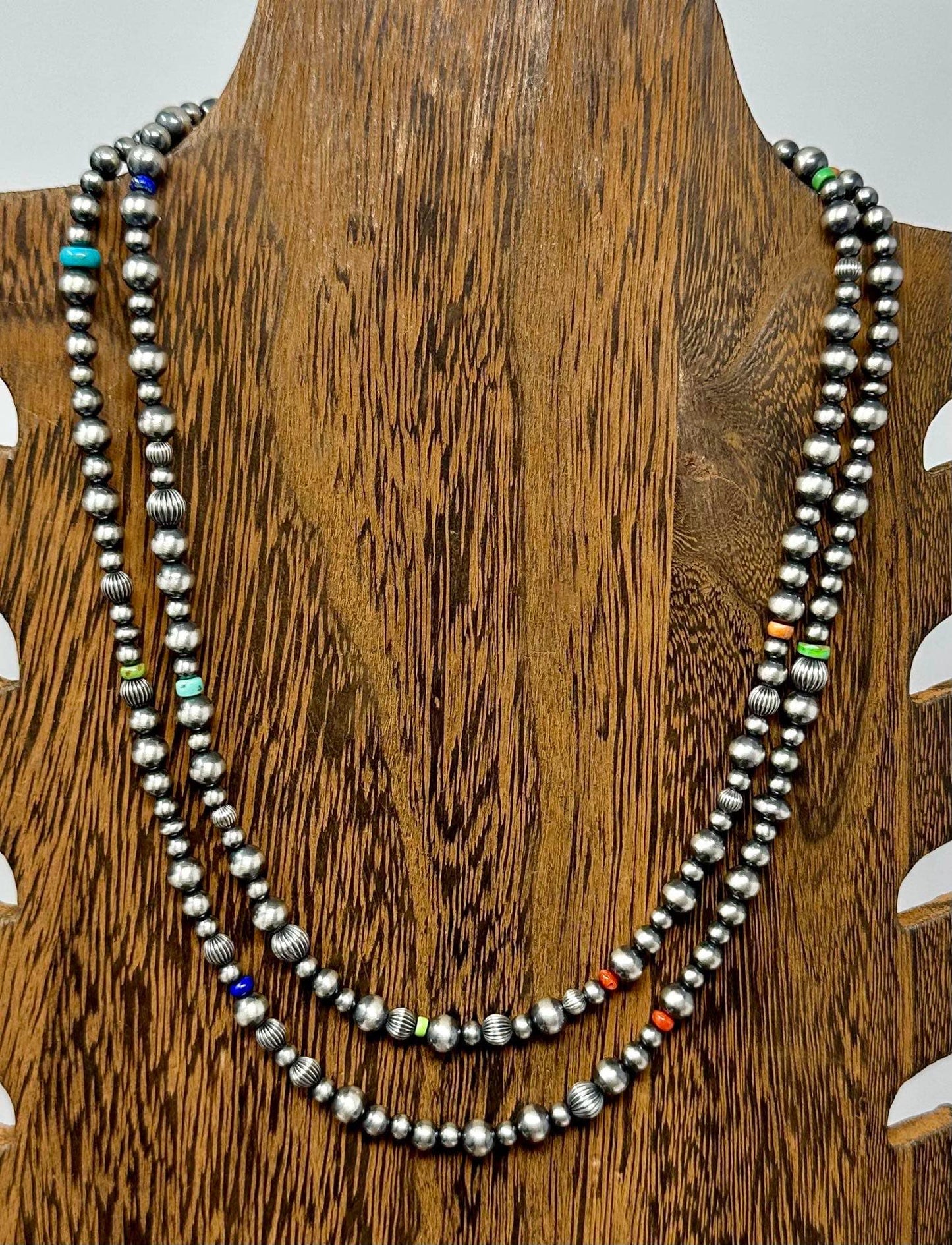 Multicolor Navajo Pearls