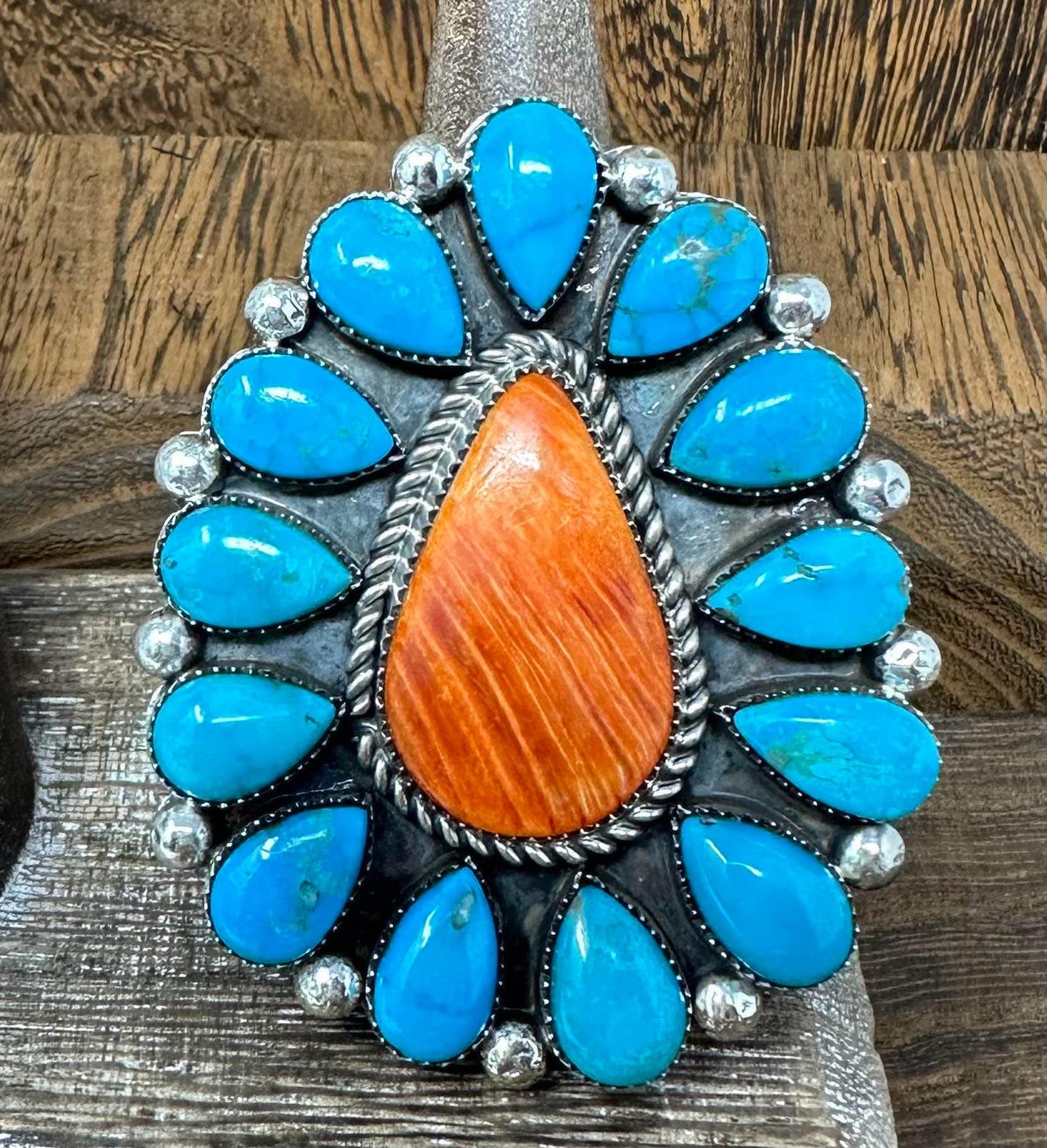 Spiny + Turquoise Ring