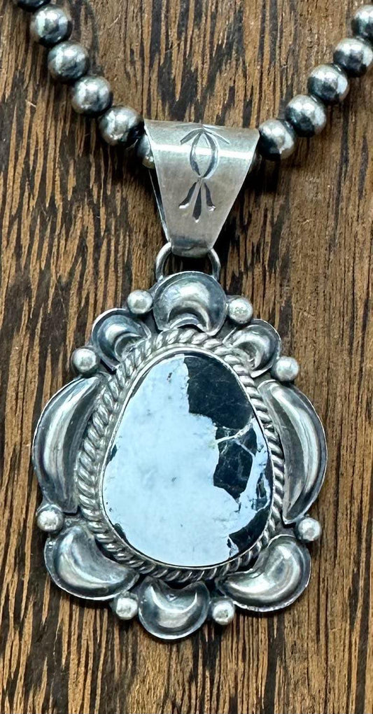 White Buffalo Pendant