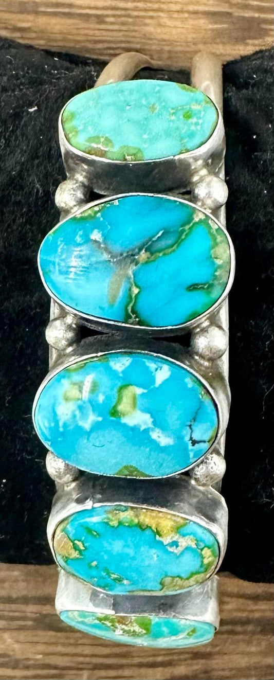 5 Stone Sonoran Gold Cuff
