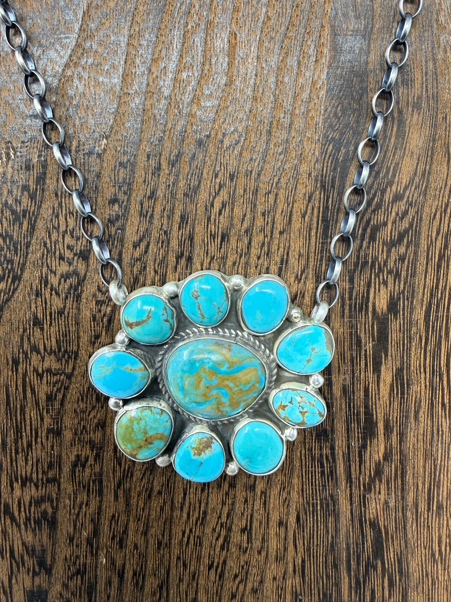 Kingman cluster necklace