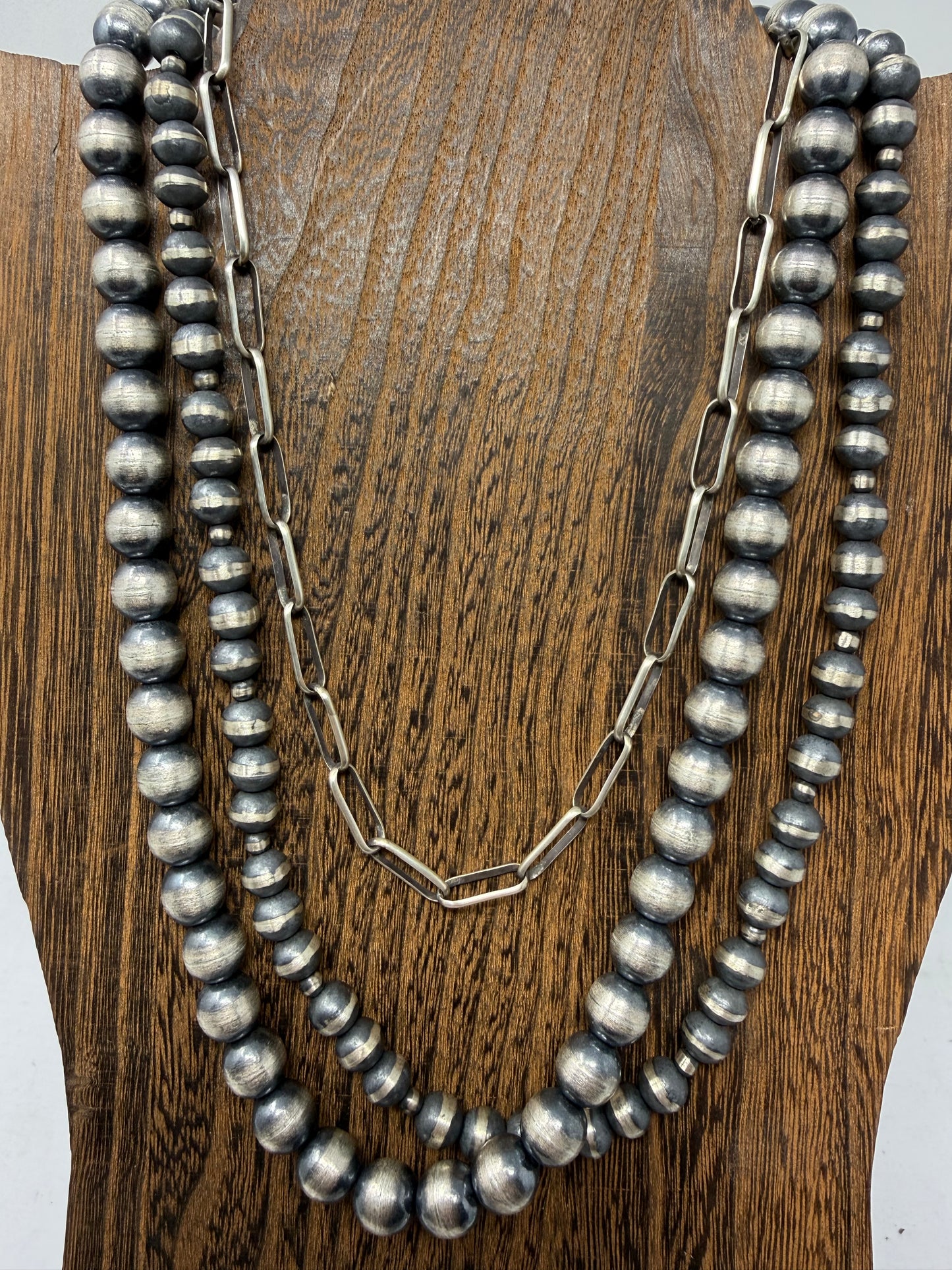 Handmade Paperclip chain necklace