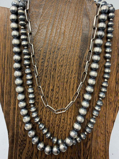 Handmade Paperclip chain necklace